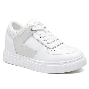 7 CM/2.76 Inches CMR CHAMARIPA Women's Height Increasing Sneakers