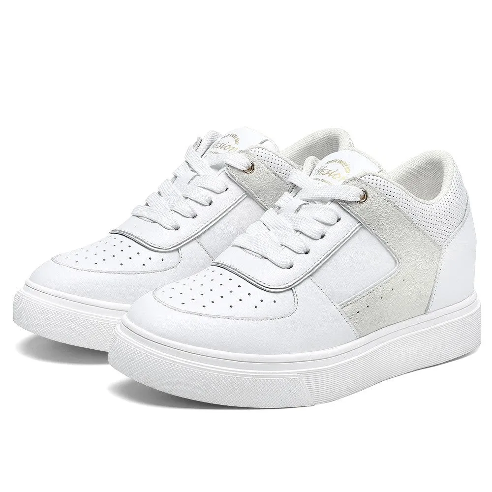 7 CM/2.76 Inches CMR CHAMARIPA Women's Height Increasing Sneakers