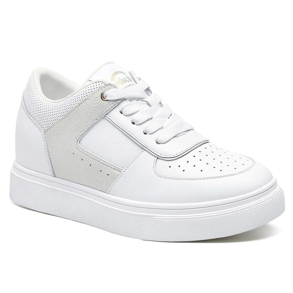 7 CM/2.76 Inches CMR CHAMARIPA Women's Height Increasing Sneakers