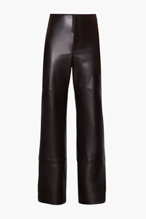 ALLY LEATHER TROUSERS