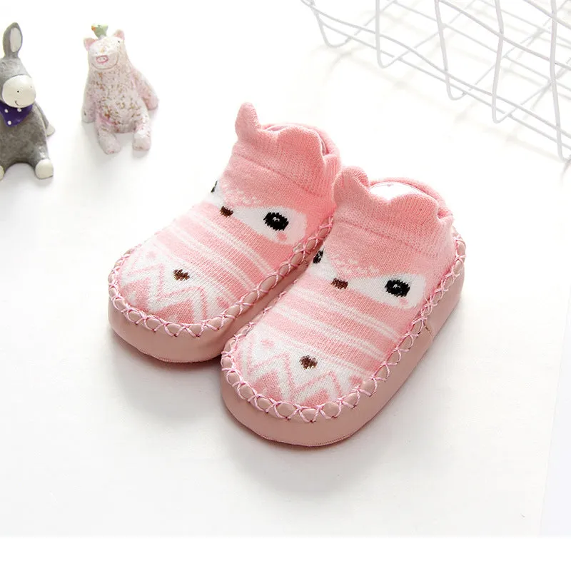 Autumn Cartoon Baby Walking Shoes - GlamzLife