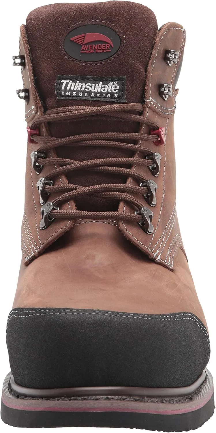 Avenger Work Boots Hammer A7334 Men's Comp Toe EH Waterproof Work Boots