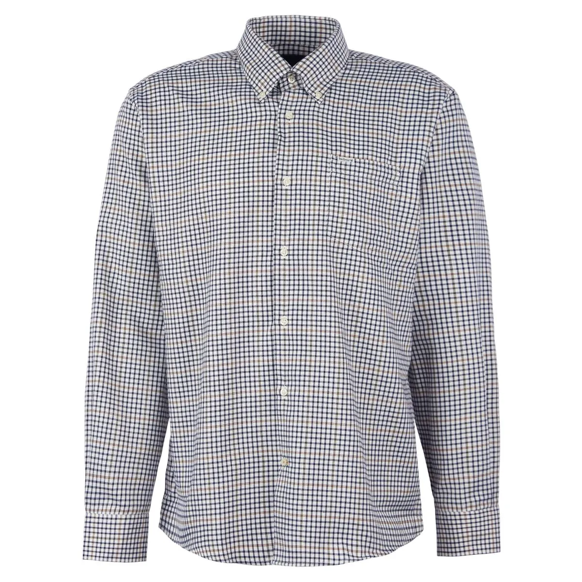 Barbour Henderson Thermo Weave Regular Fit Men's Shirt | Whisper White