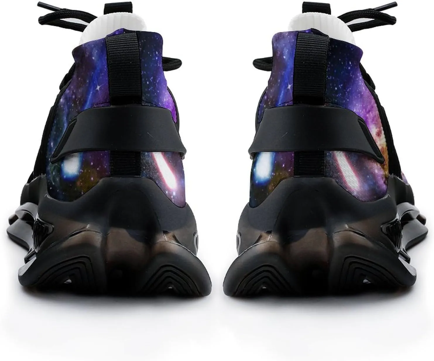Big Bang Solar System Planet Walking Shoes for Men Lightweight Tennis Fashion Elastic Sports Shoes Cushion Basketball Shoes