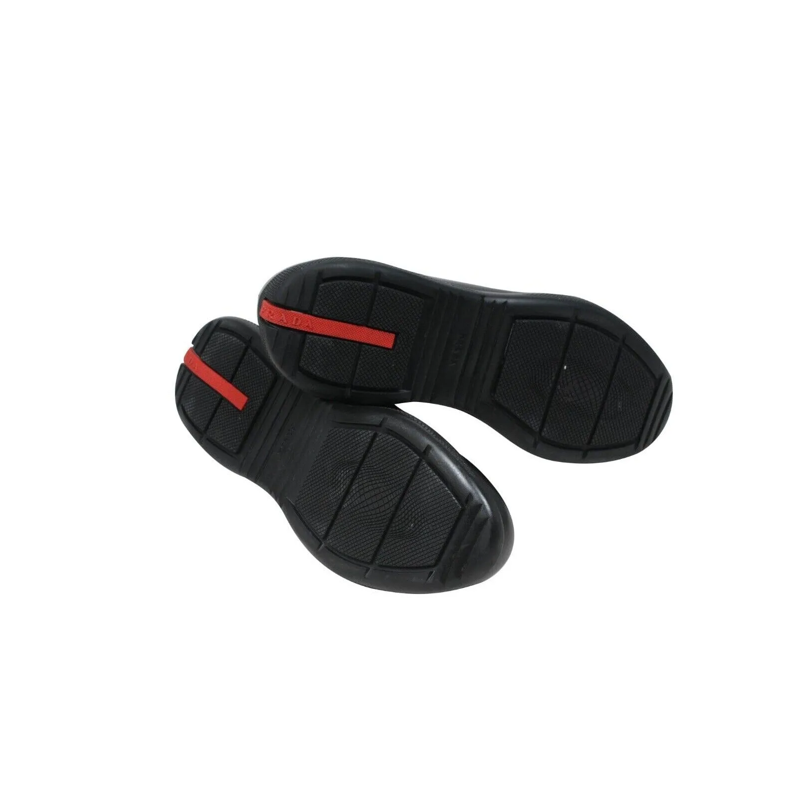 Black Leather Spazzolato Rois Rubber Sole Penny Loafers