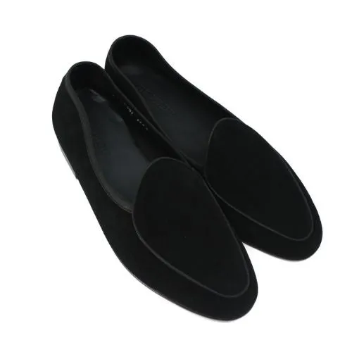 Black Leuven Belgian Loafers