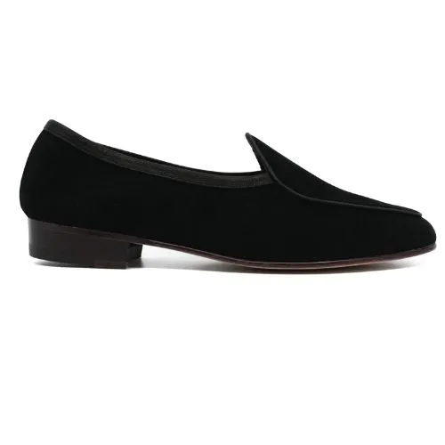 Black Leuven Belgian Loafers