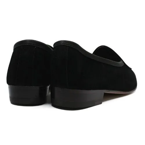 Black Leuven Belgian Loafers
