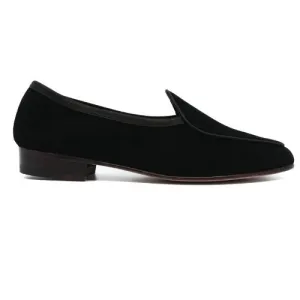 Black Leuven Belgian Loafers