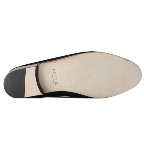 Black Leuven Belgian Loafers