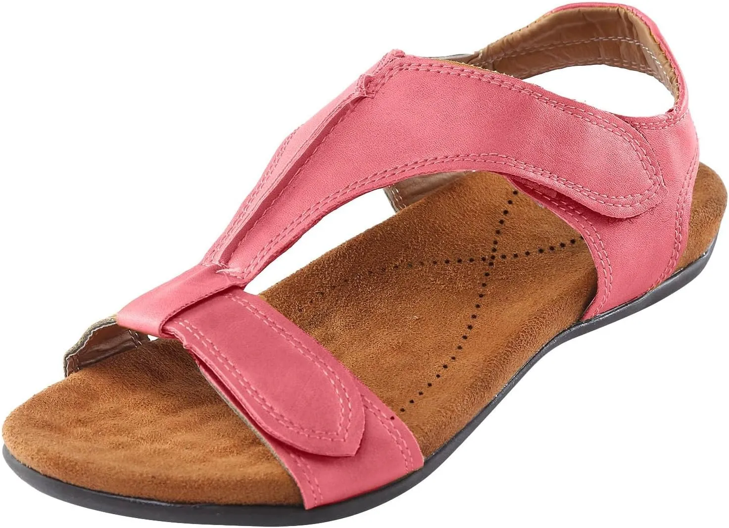 Cathalem Orthopedic Sandals for Women 2024 Womens Arch Support Flat Sandals Flat Arch Massage Casual Beach Sandals