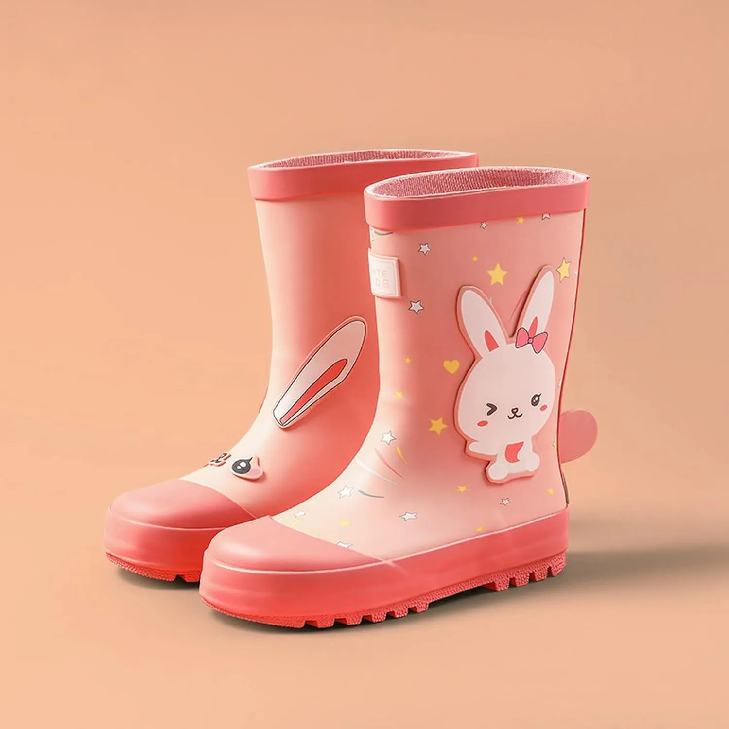 Children's Rain Shoes Boys and Girls Water Shoes Baby Rain Boots Water Boots in Large and Small Toddler Raincoat