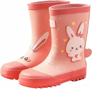Children's Rain Shoes Boys and Girls Water Shoes Baby Rain Boots Water Boots in Large and Small Toddler Raincoat