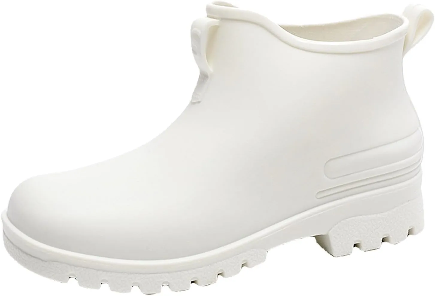 Couple Rain Shoes Outside Wear Versatile Water Shoes Thick Bottom Comfortable Non Slip Kitchen Rubber Shoes Men and Women Rain Boots for Women with Chickens
