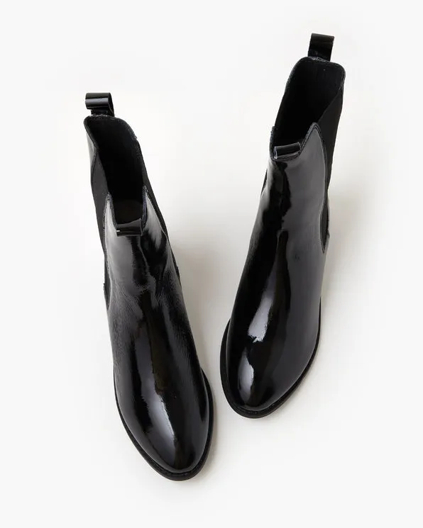Dion Patent Boot BLACK