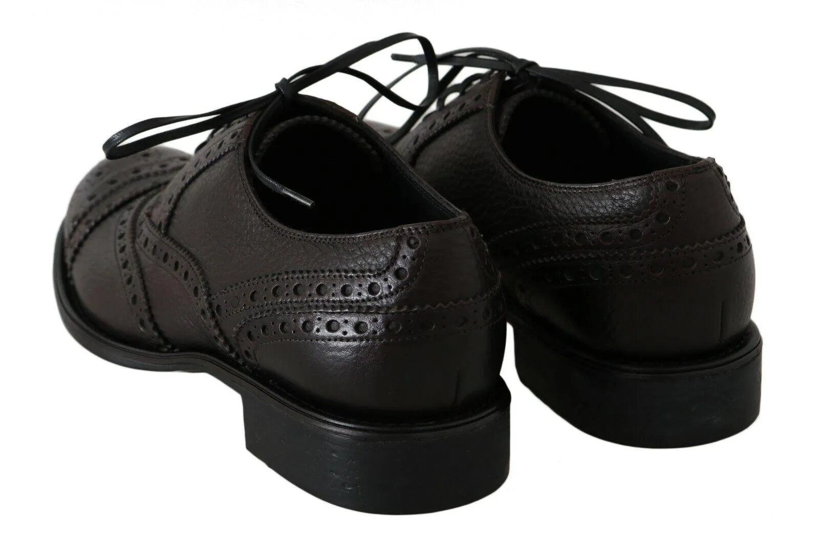Dolce & Gabbana Elegant Wingtip Derby Dress Sko