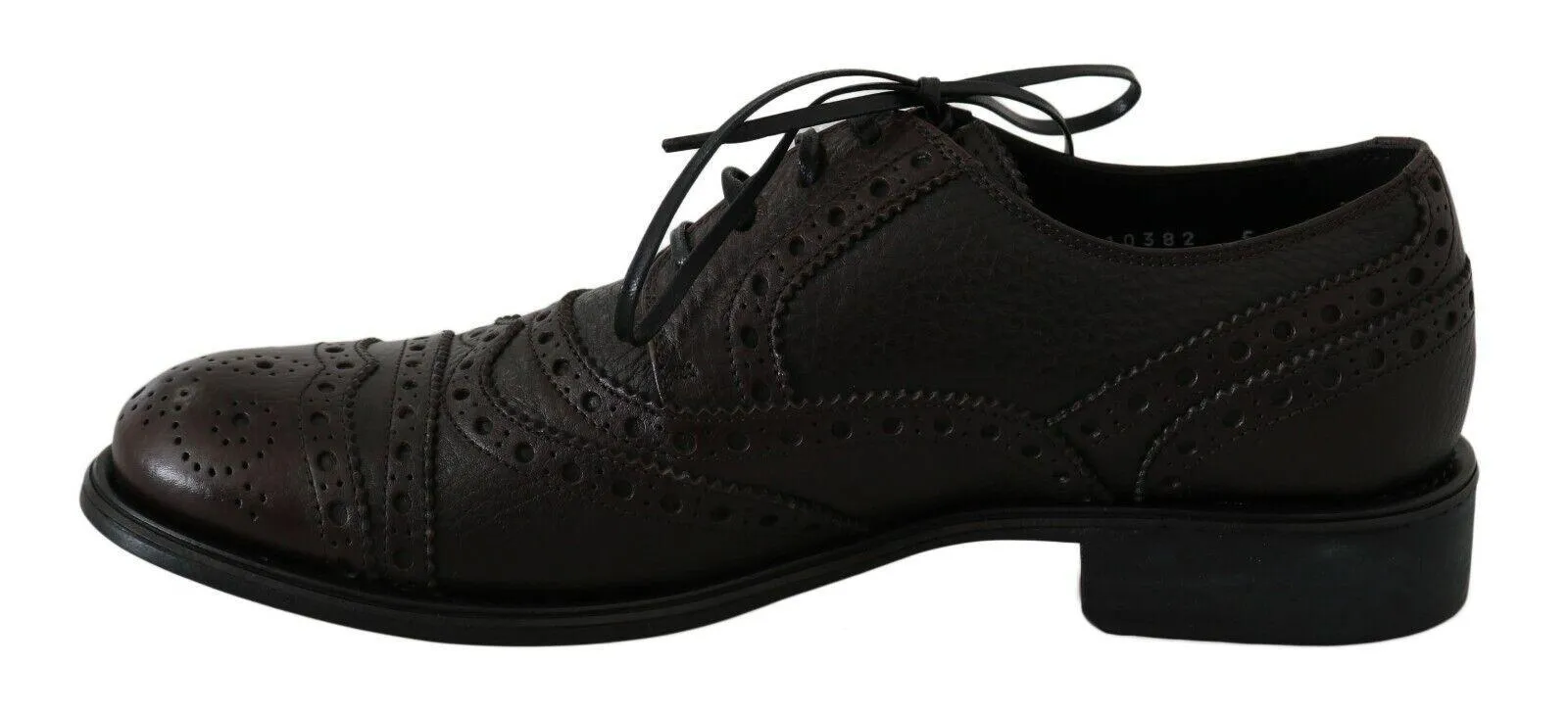 Dolce & Gabbana Elegant Wingtip Derby Dress Sko