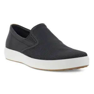 Ecco Men's SOFT 7 SLIP ON Leather Sneakers