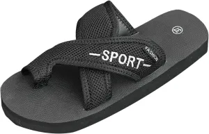 Eduavar Womens Sandals Casual Slip On Comfortable Lightweight Slides Slippers Arch Support Wedges Dressy Summer Flip Flops