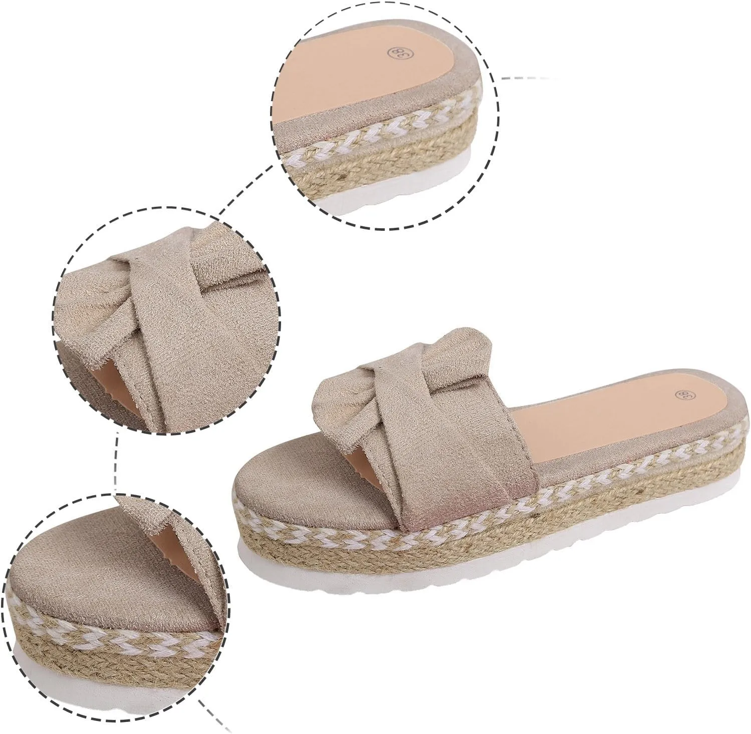 Flat Sandals for Women Flat Casual Sandals Lightweight Walking Women Orthopedic Beach Shoes