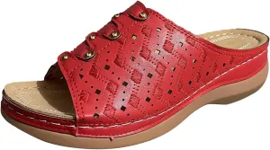 Flat Sandals for Women Summer Open Toes Shoes Walking Outdoor Womens Flat Orthopedic Sandal