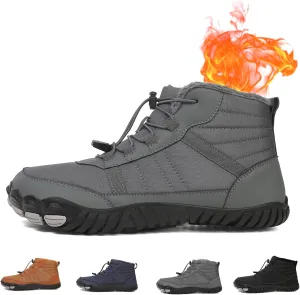 Giltpeak Waterproof Winter Barefoot Shoes, Hiking Boots Pro Non-Slip Waterproof Winter, Mens Womens Winter Barefoot