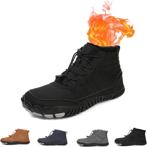 Giltpeak Waterproof Winter Barefoot Shoes, Hiking Boots Pro Non-Slip Waterproof Winter, Mens Womens Winter Barefoot