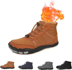 Giltpeak Waterproof Winter Barefoot Shoes, Hiking Boots Pro Non-Slip Waterproof Winter, Mens Womens Winter Barefoot