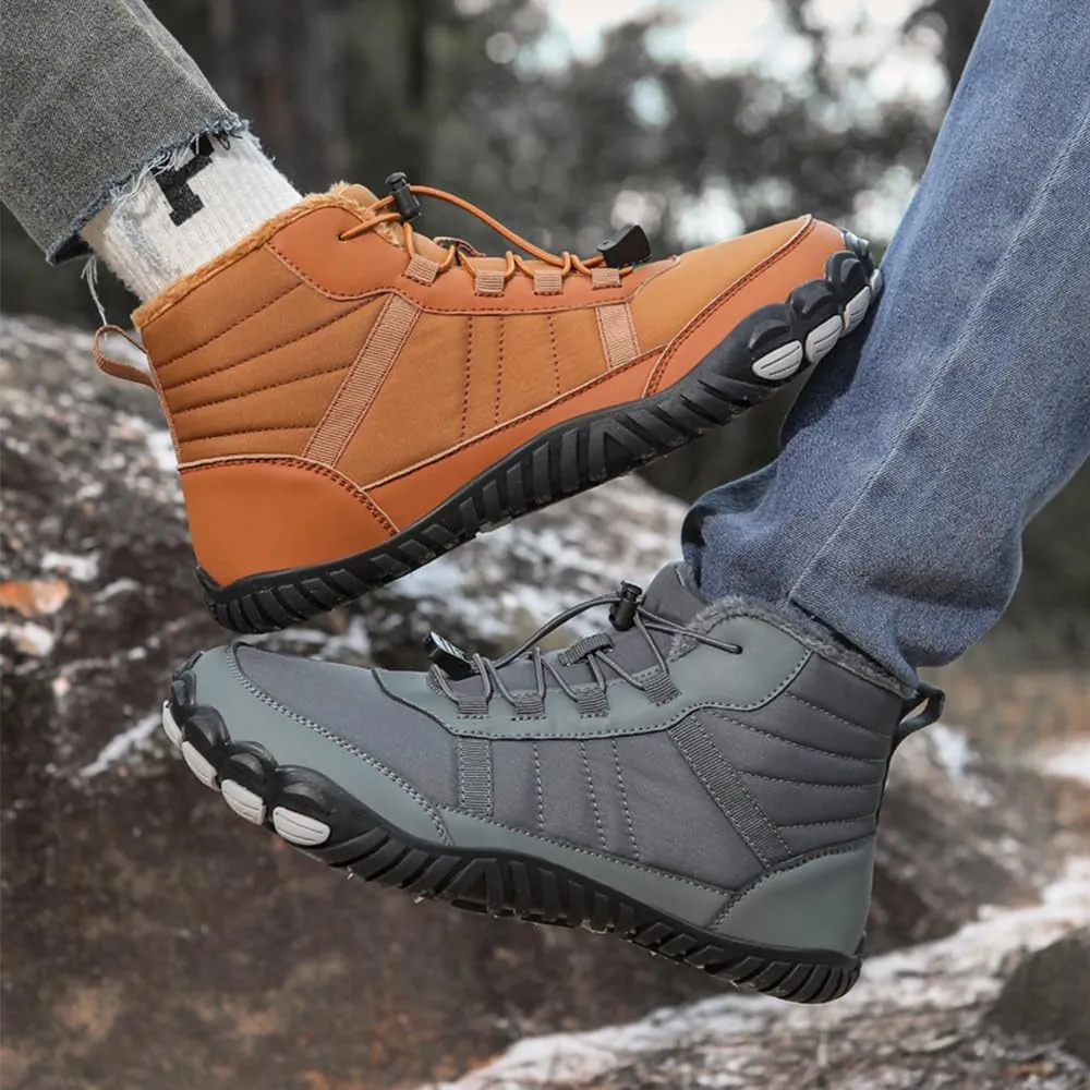 Giltpeak Waterproof Winter Barefoot Shoes, Hiking Boots Pro Non-Slip Waterproof Winter, Mens Womens Winter Barefoot