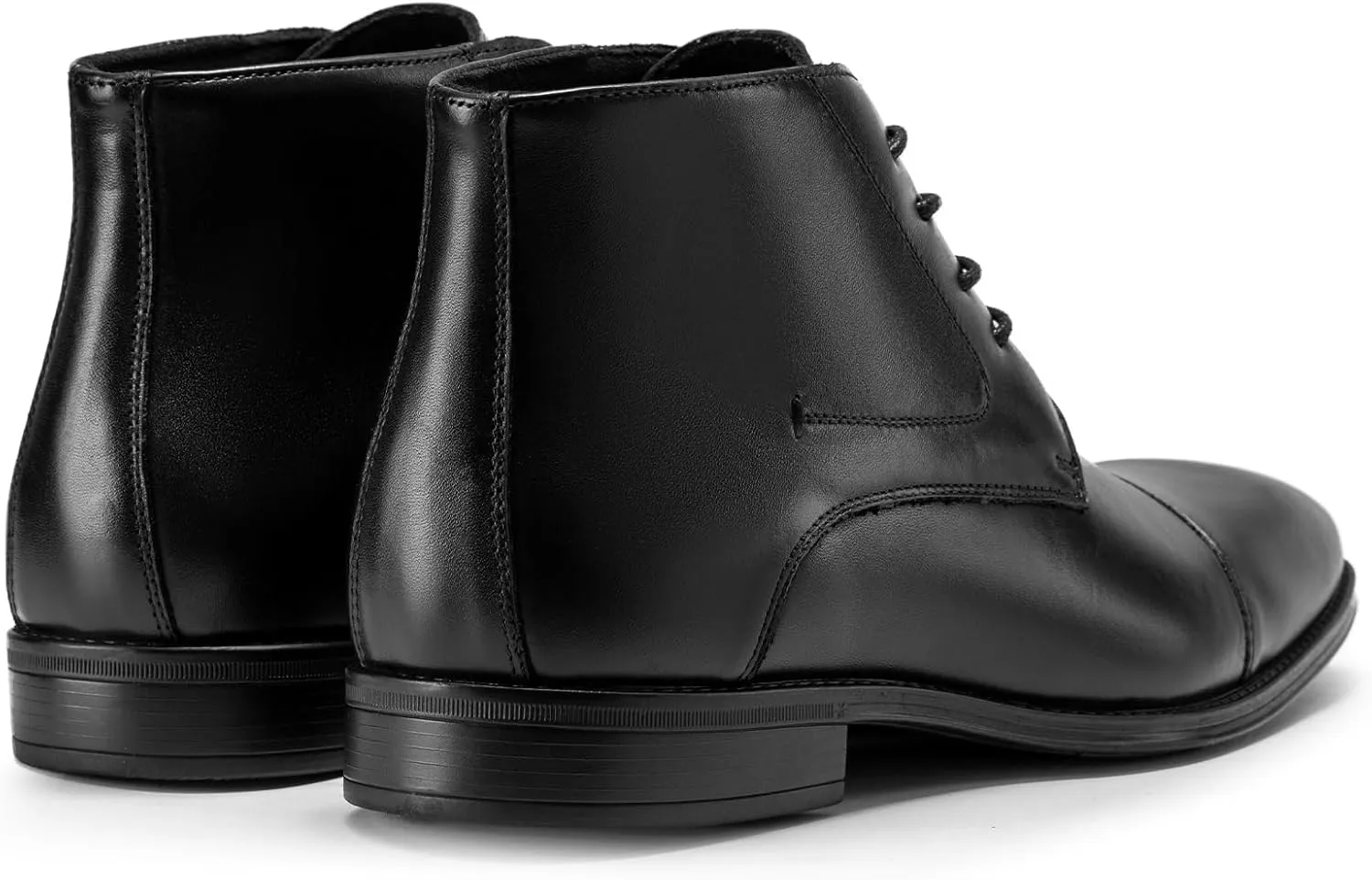 Holy dove Mens Dress Boots,Premium Leather Oxford Chukka, Waterproof Non-Slip Business Boots for Men??