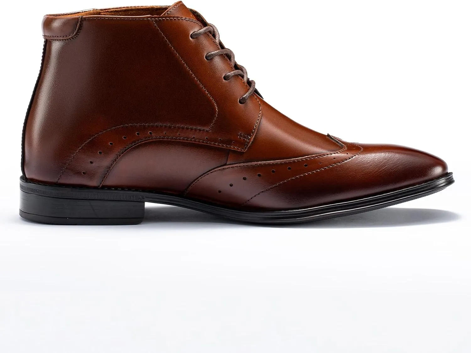 Holy dove Mens Dress Boots,Premium Leather Oxford Chukka, Waterproof Non-Slip Business Boots for Men??