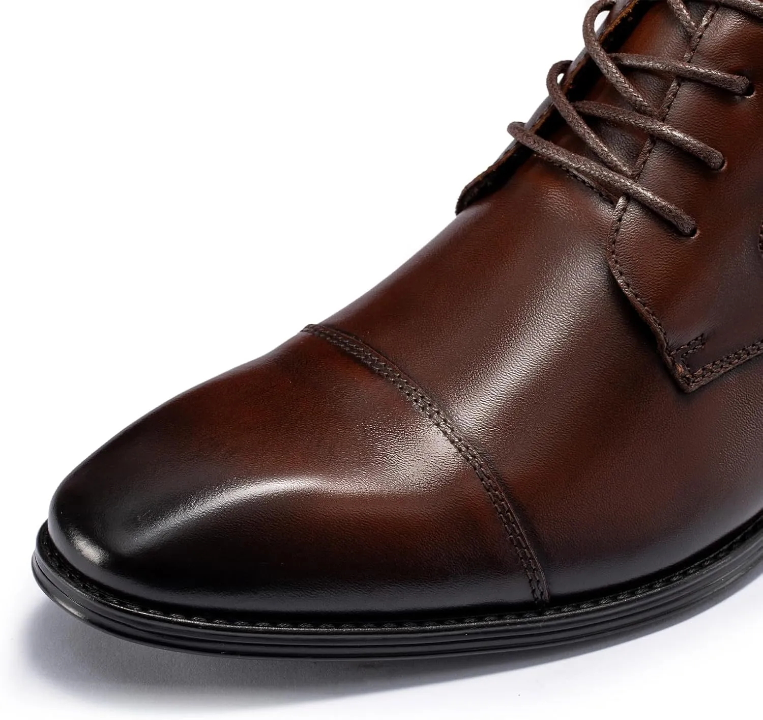 Holy dove Mens Dress Boots,Premium Leather Oxford Chukka, Waterproof Non-Slip Business Boots for Men??