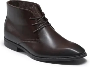 Holy dove Mens Dress Boots,Premium Leather Oxford Chukka, Waterproof Non-Slip Business Boots for Men??