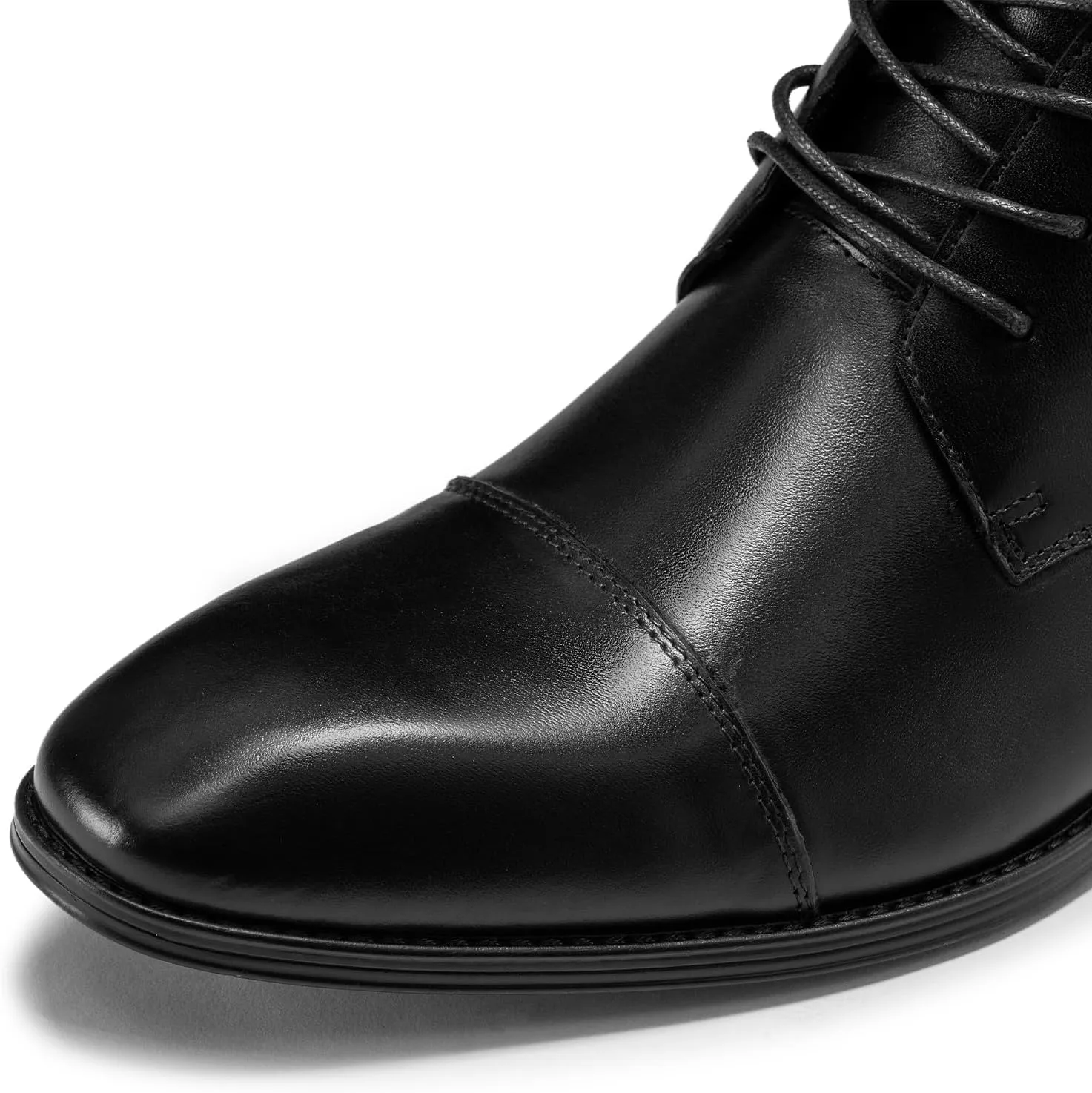 Holy dove Mens Dress Boots,Premium Leather Oxford Chukka, Waterproof Non-Slip Business Boots for Men??