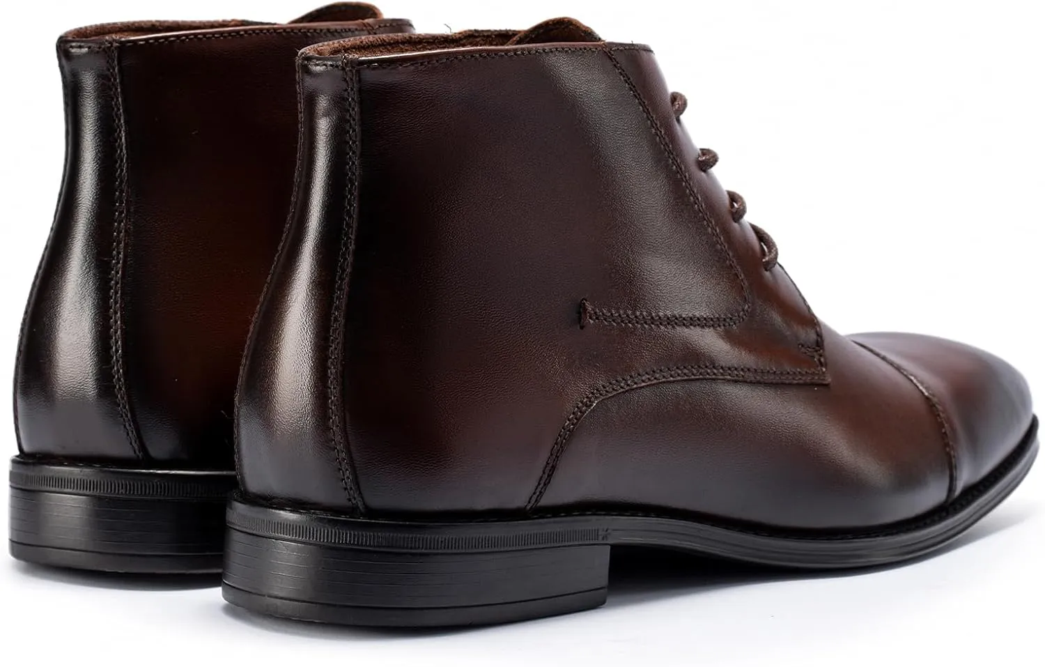 Holy dove Mens Dress Boots,Premium Leather Oxford Chukka, Waterproof Non-Slip Business Boots for Men??
