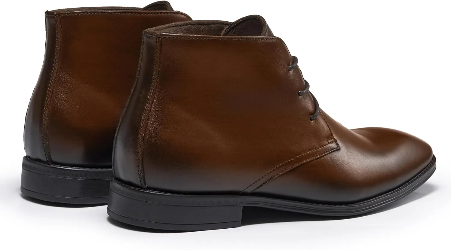 Holy dove Mens Dress Boots,Premium Leather Oxford Chukka, Waterproof Non-Slip Business Boots for Men??