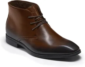 Holy dove Mens Dress Boots,Premium Leather Oxford Chukka, Waterproof Non-Slip Business Boots for Men??