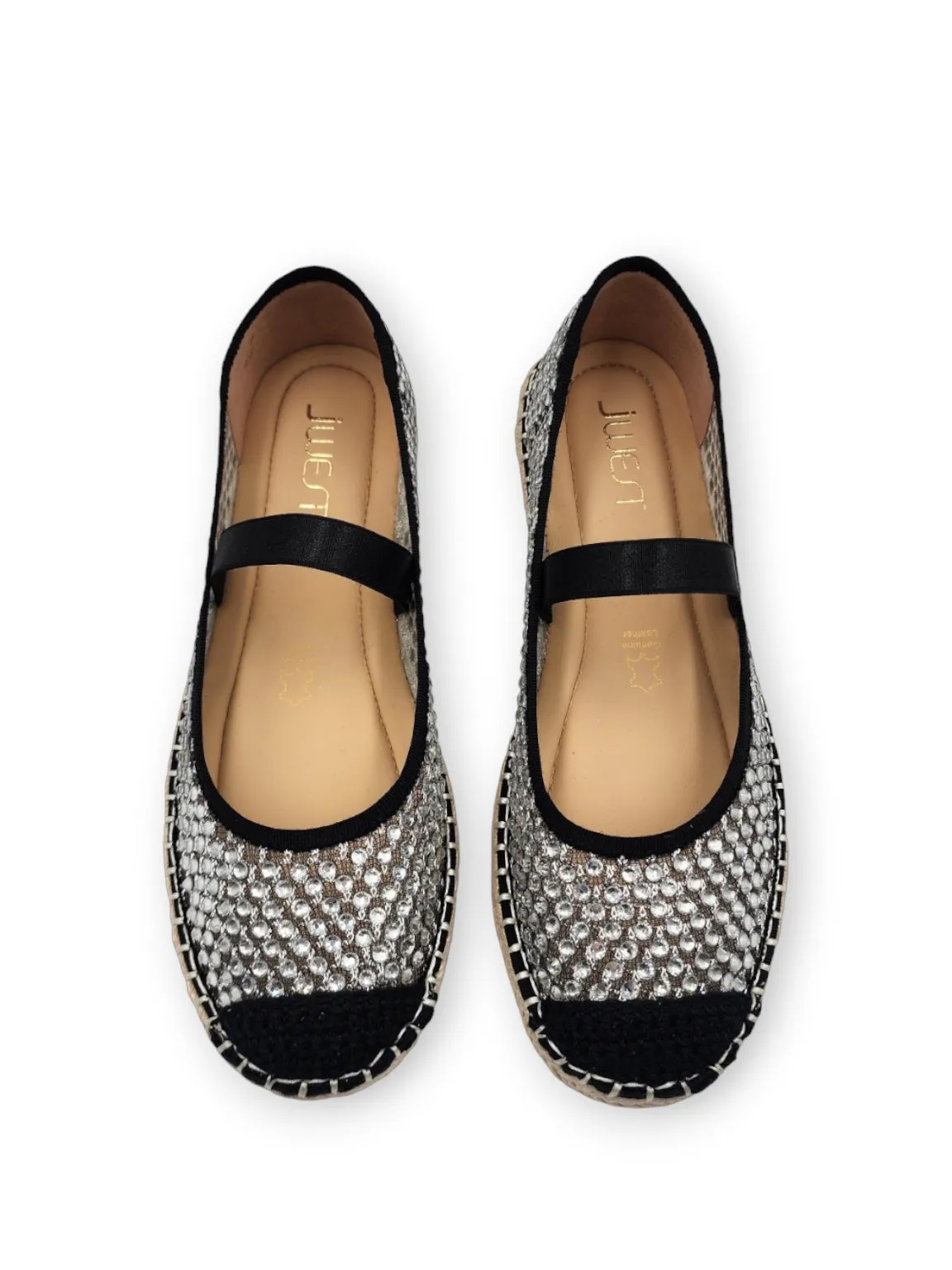 Jamie Walk Sparkly Espadrille Flat