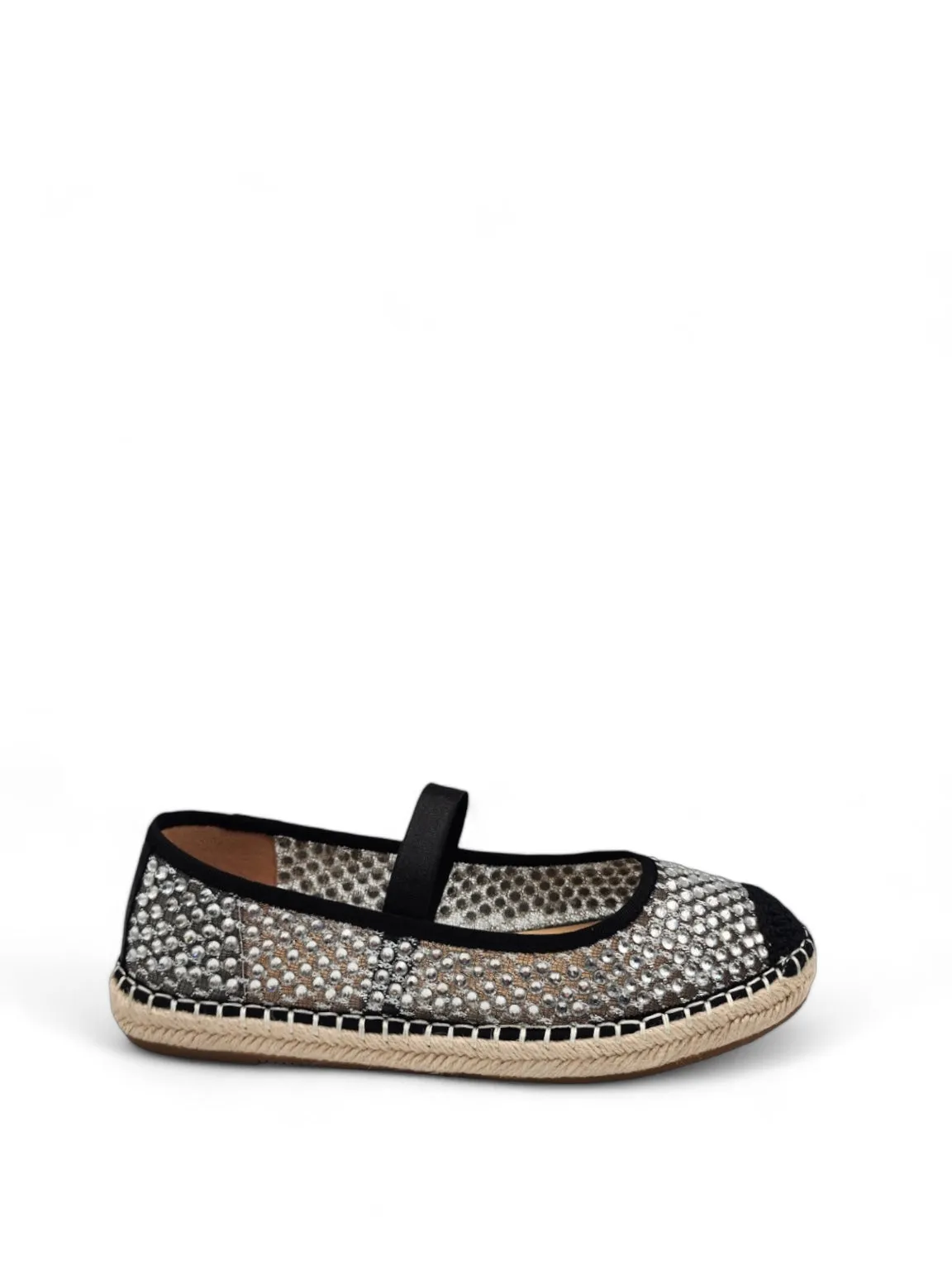 Jamie Walk Sparkly Espadrille Flat