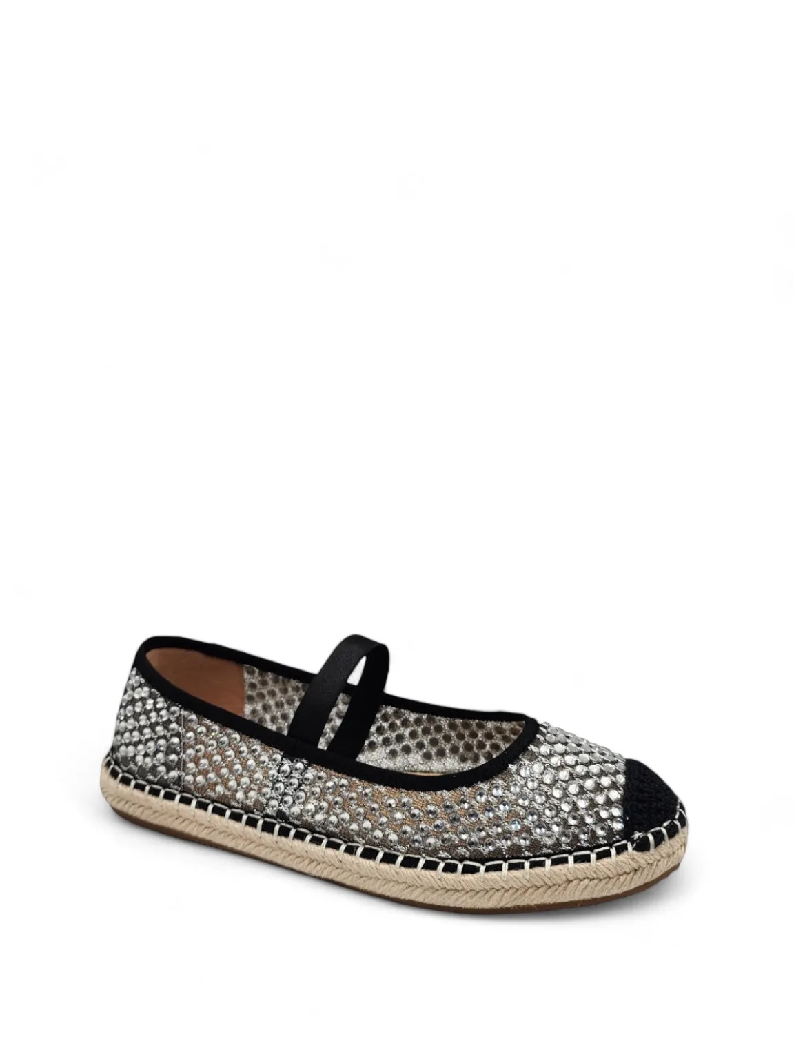 Jamie Walk Sparkly Espadrille Flat