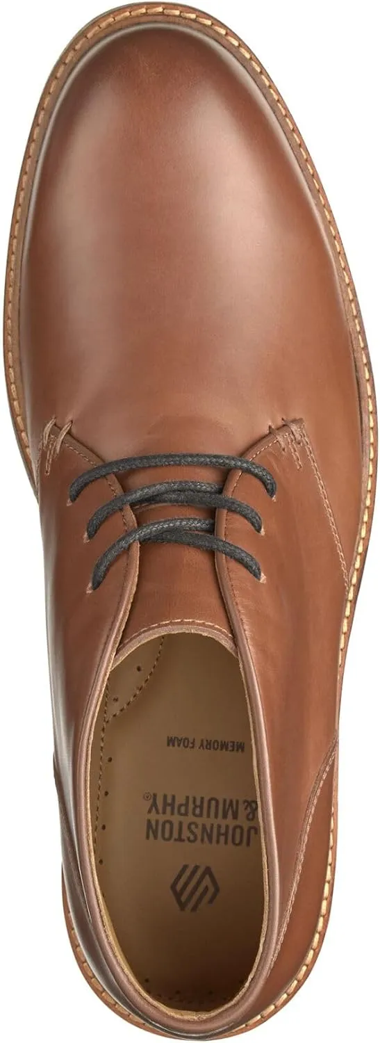 Johnston & Murphy Calder Chukka Casual Shoes for Men ?C Leather Boots for Men for Office & Daily Wear