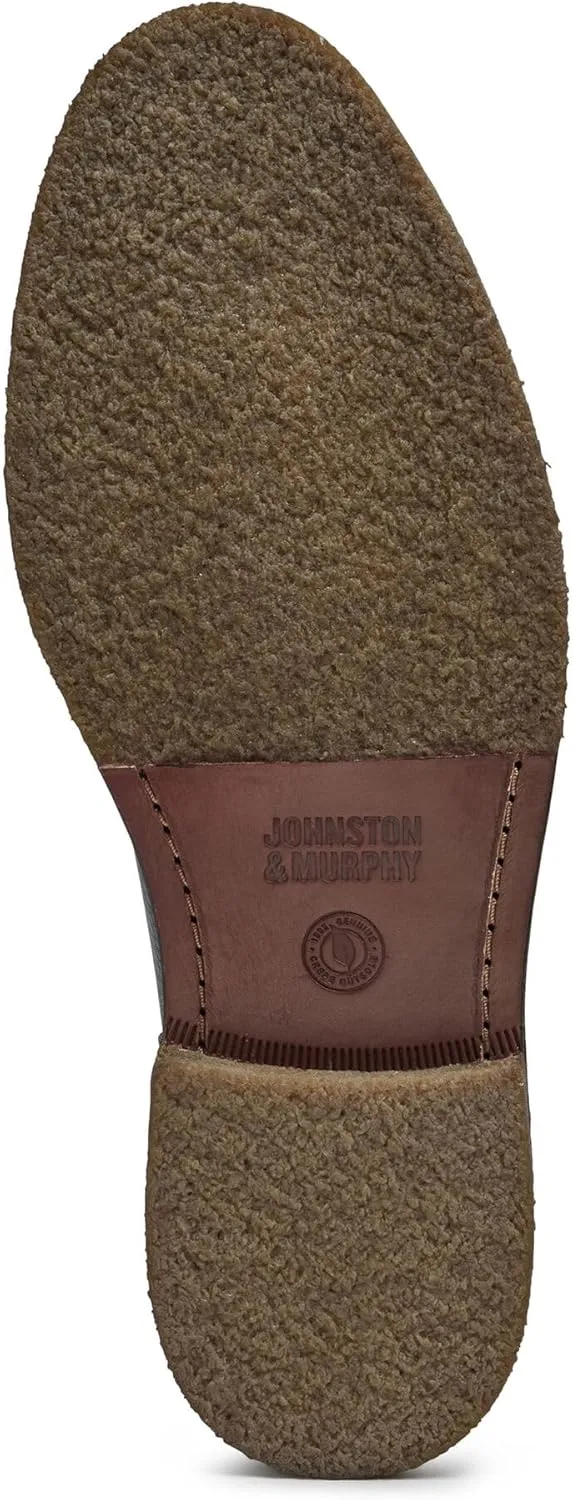 Johnston & Murphy Calder Chukka Casual Shoes for Men ?C Leather Boots for Men for Office & Daily Wear