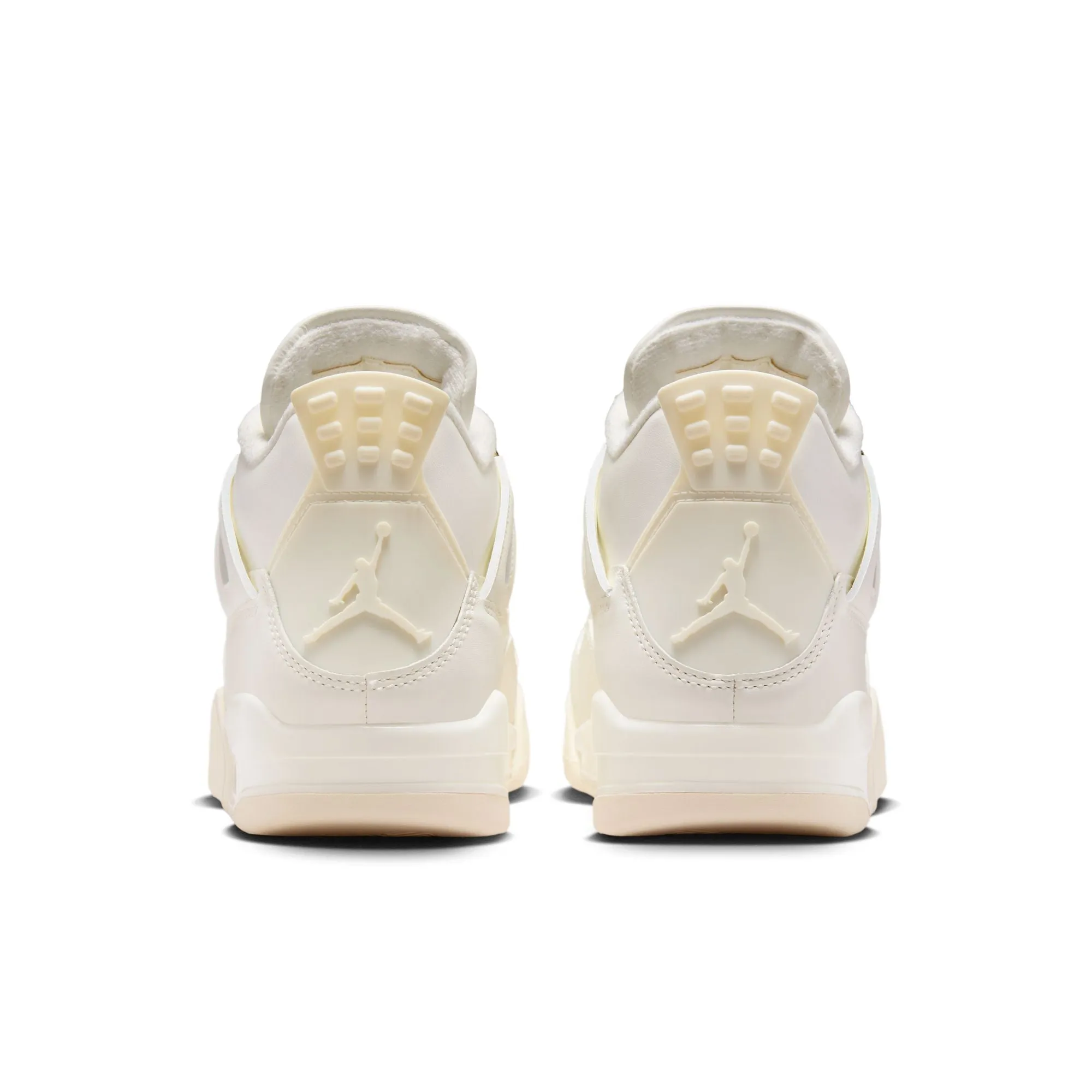Jordan - Women - Retro 4 - Sail/Metallic Gold/Black