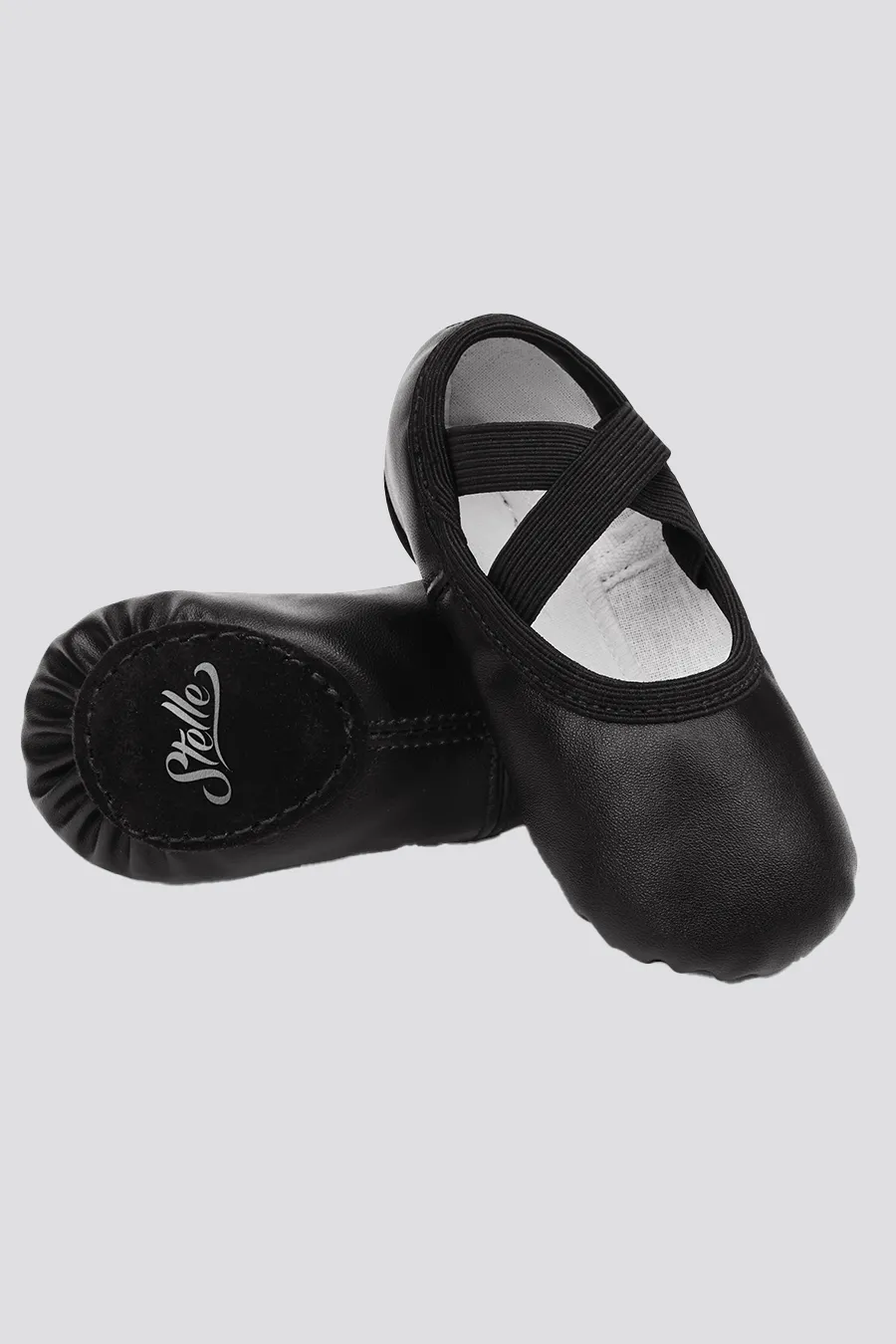 Kids PU Leather Ballet Shoes