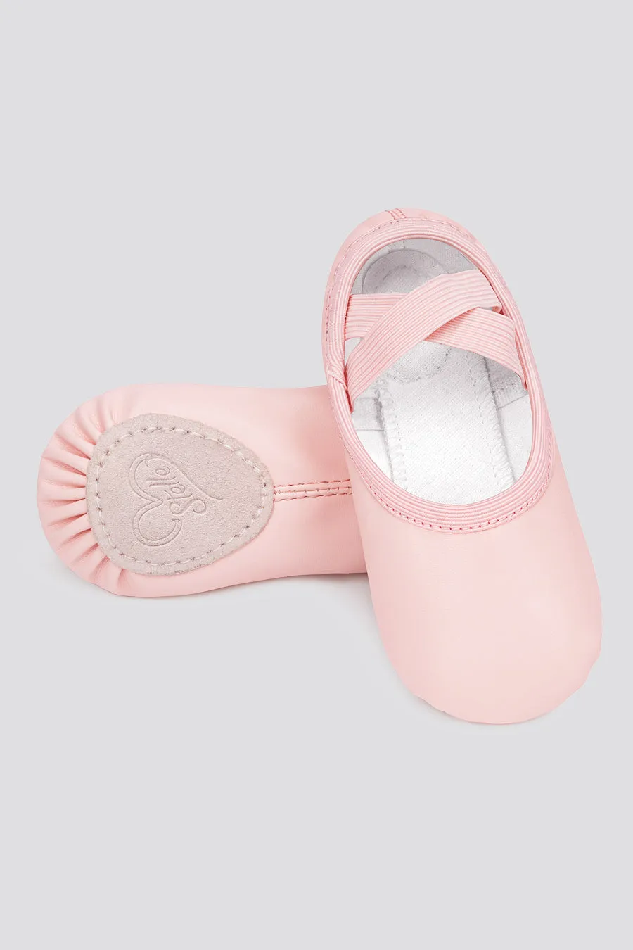 Kids PU Leather Ballet Shoes