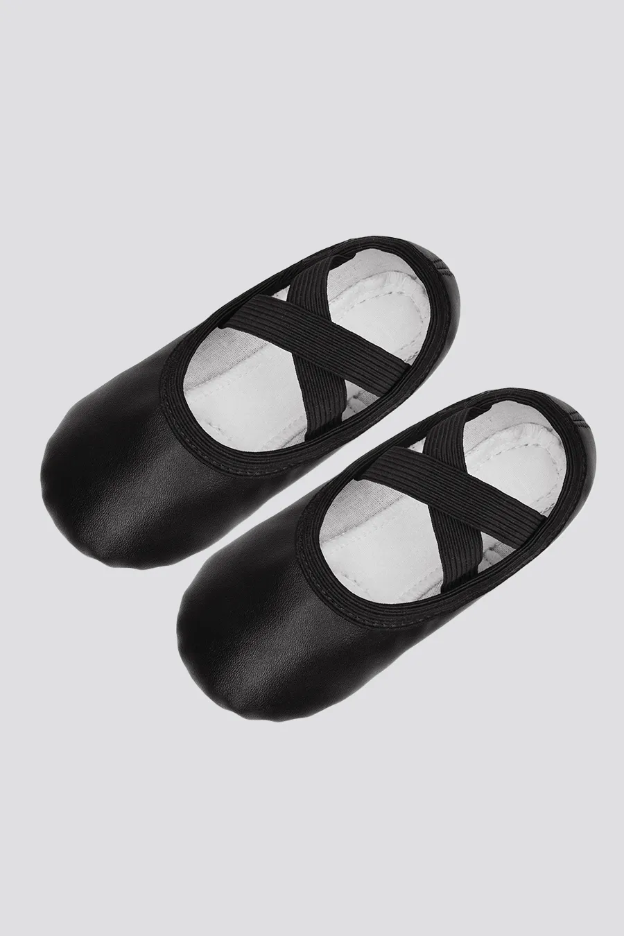 Kids PU Leather Ballet Shoes