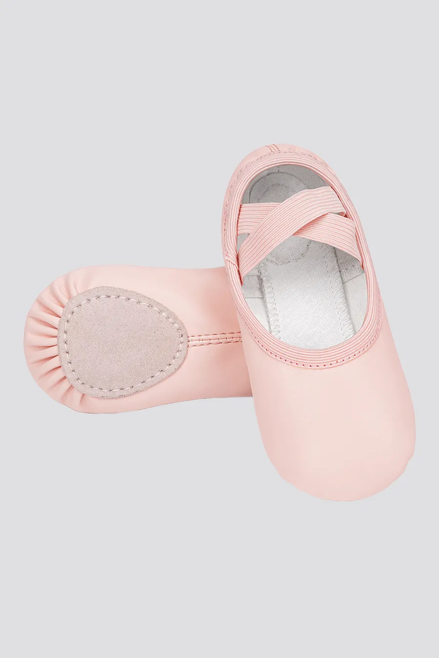 Kids PU Leather Ballet Shoes