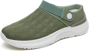 Kubbon Women's Garden Clogs Shoes Hiking Slip on Sandals Lightweight Breathable Gardening Clog Casual Slipper Beach Sandals Round Toe Summer Sandal