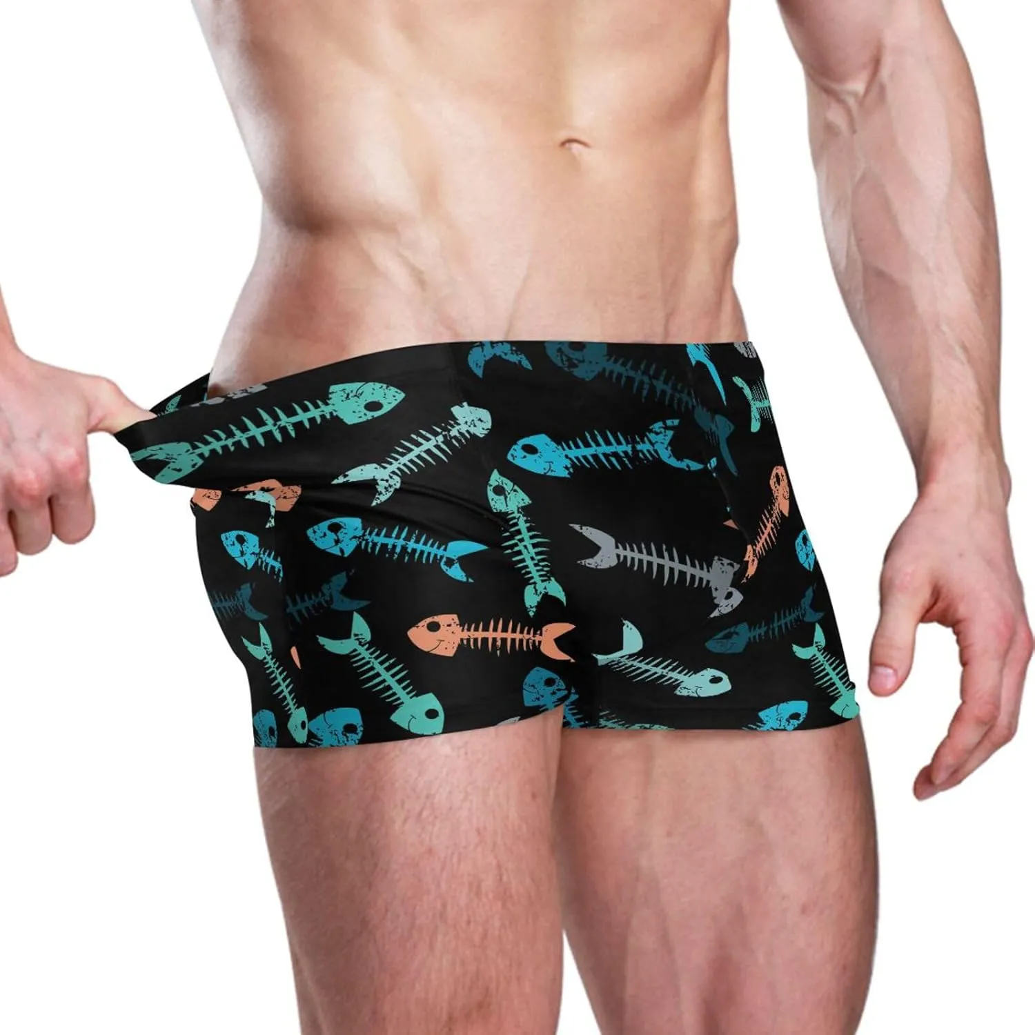 Men Pool Swimwear, Swim Brief Beach Bikini Thong Swimsuit Shorts(S-3XL)