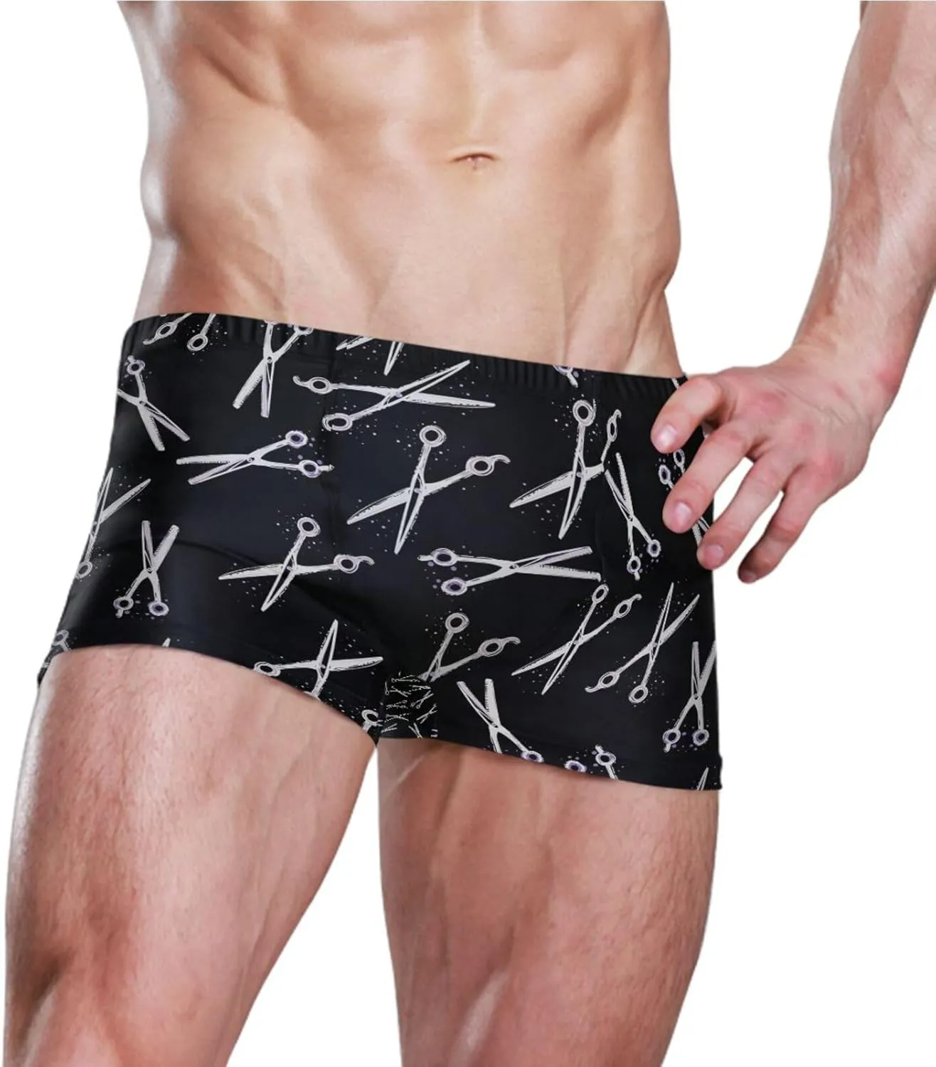 Men Pool Swimwear, Swim Brief Beach Bikini Thong Swimsuit Shorts(S-3XL)